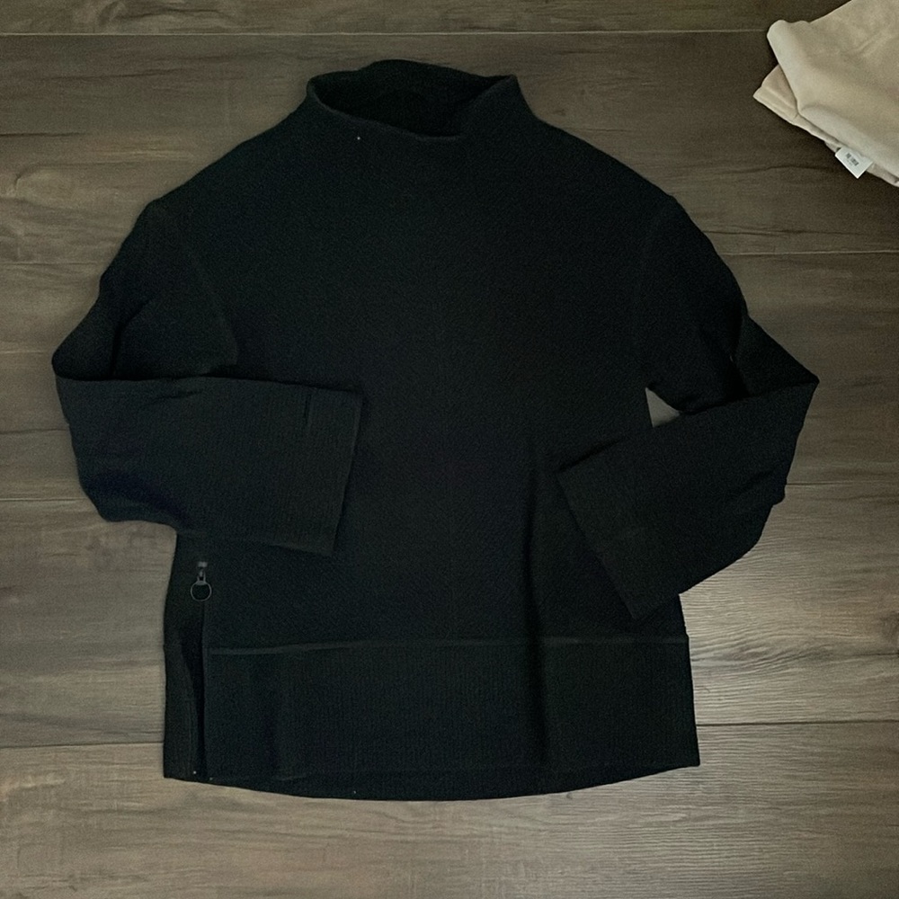 Lululemon Ribbed Funnel Neck Pullover